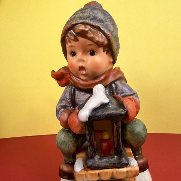 Goebel Hummel Ride Into Christmas Figurine#396 TMK-6 Vintage 1979 Mint Condition - Picture 15 of 17